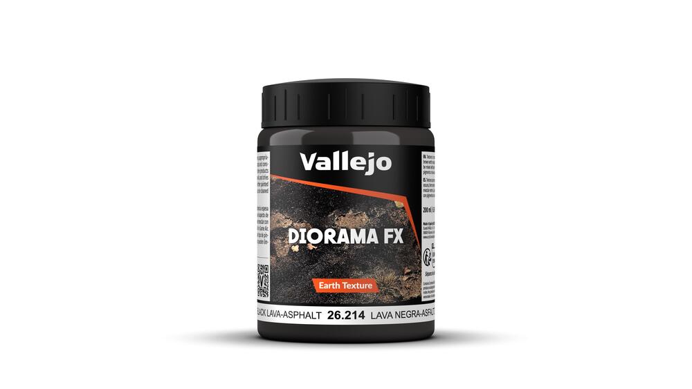 Vallejo – Diorama Effects – Black Lava 200ml