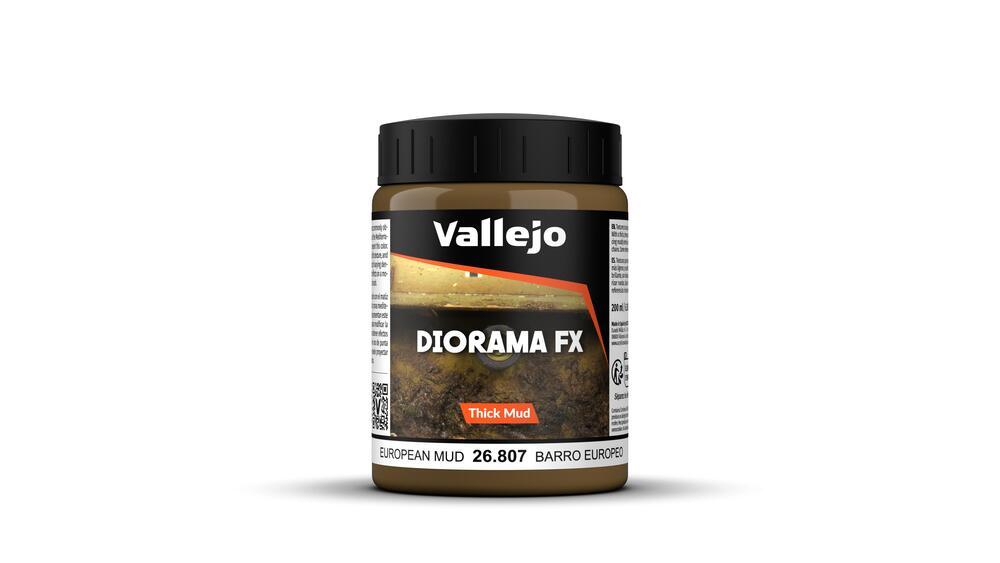 Vallejo – Diorama Effects – European Thick Mud 200ml