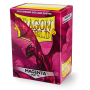 DS Sleeves (100) Magenta Matte