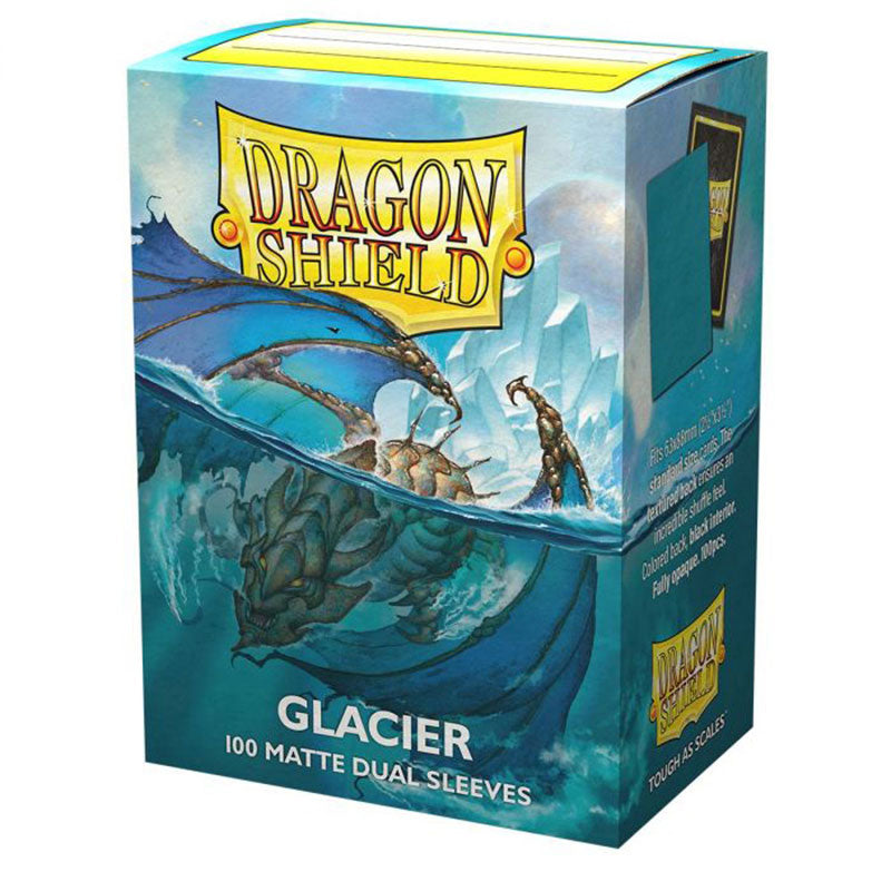 DS Sleeves (100) Dual Matte - Glacier