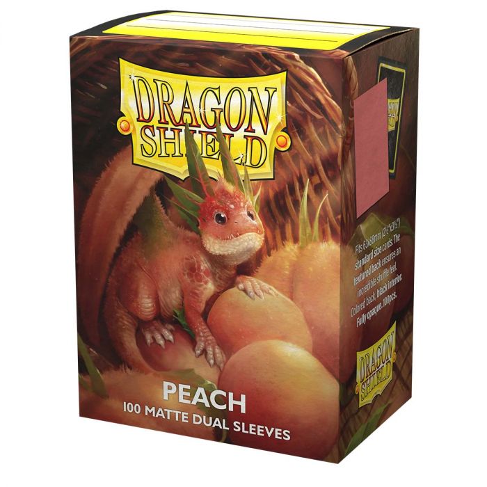 DS Sleeves (100) Dual Matte - Peach