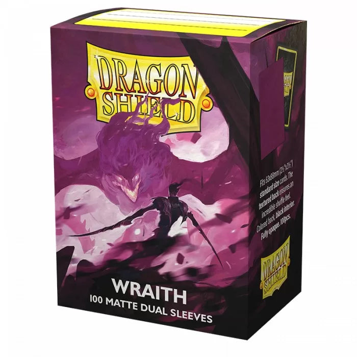 DS Sleeves (100) Dual Matte - Wraith