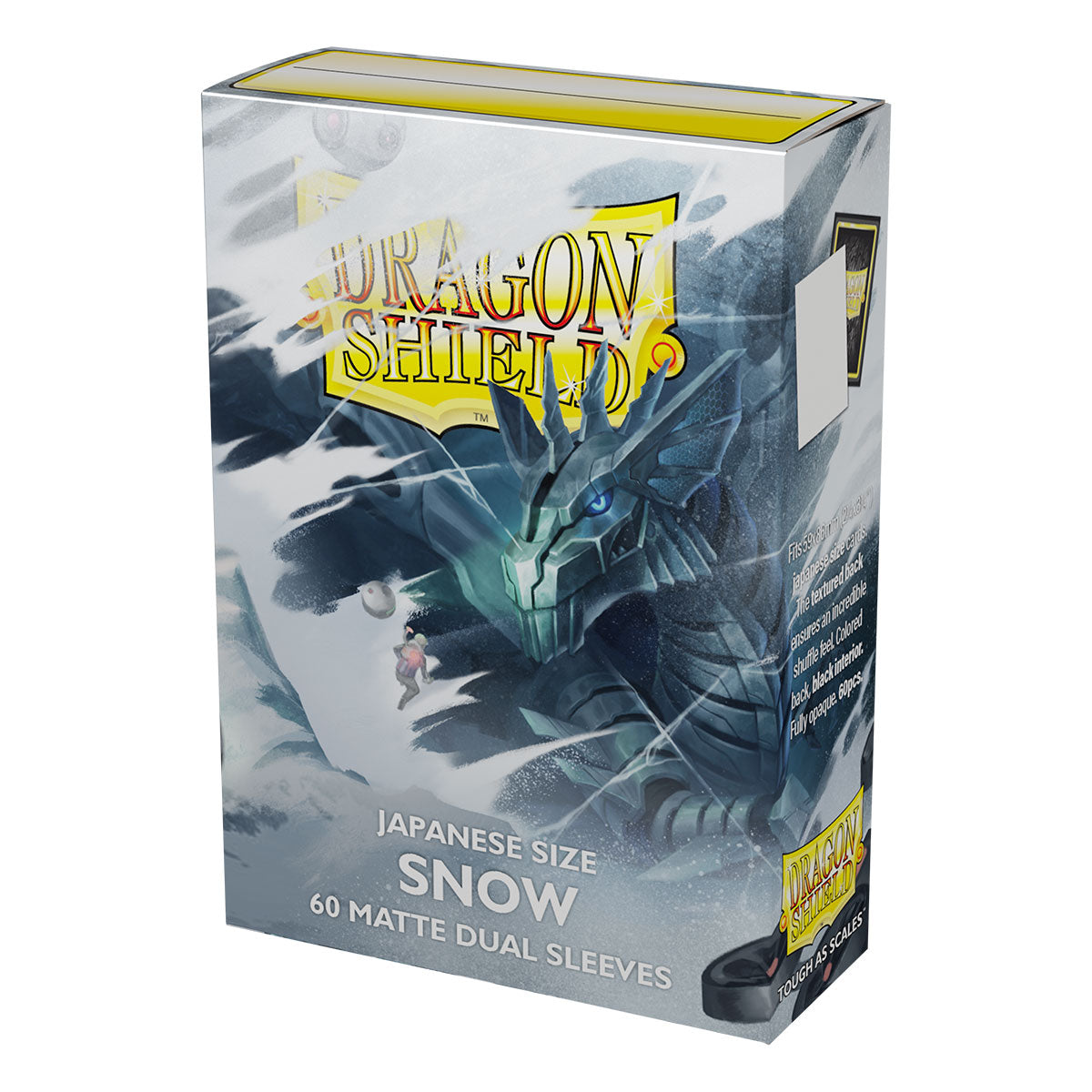 DS JPN Sleeves  (60) Dual Matte - Snow