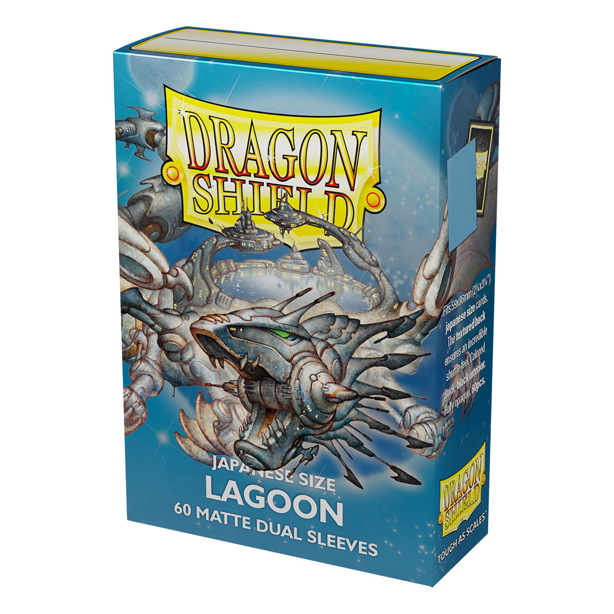 DS JPN Sleeves  (60) Dual Matte - Lagoon