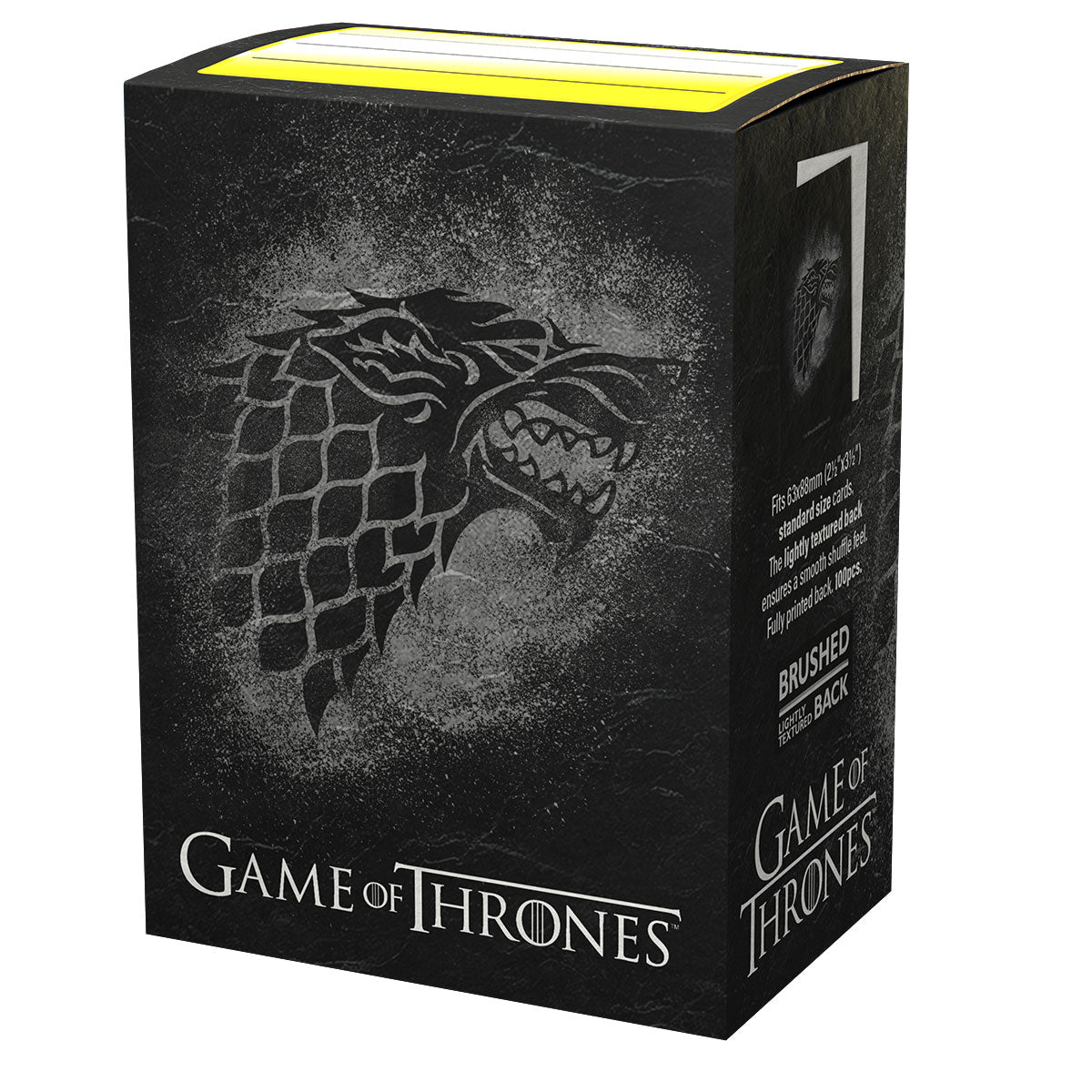 DS Sleeves (100) GOT – House Stark Brushed Art