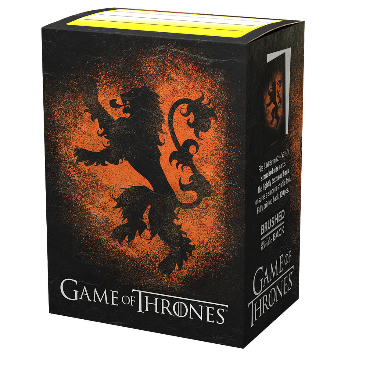 DS Sleeves (100) GOT – House Lannister Brushed Art