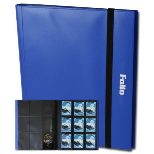 BCW Portfolio 9-Pocket Album – BLUE