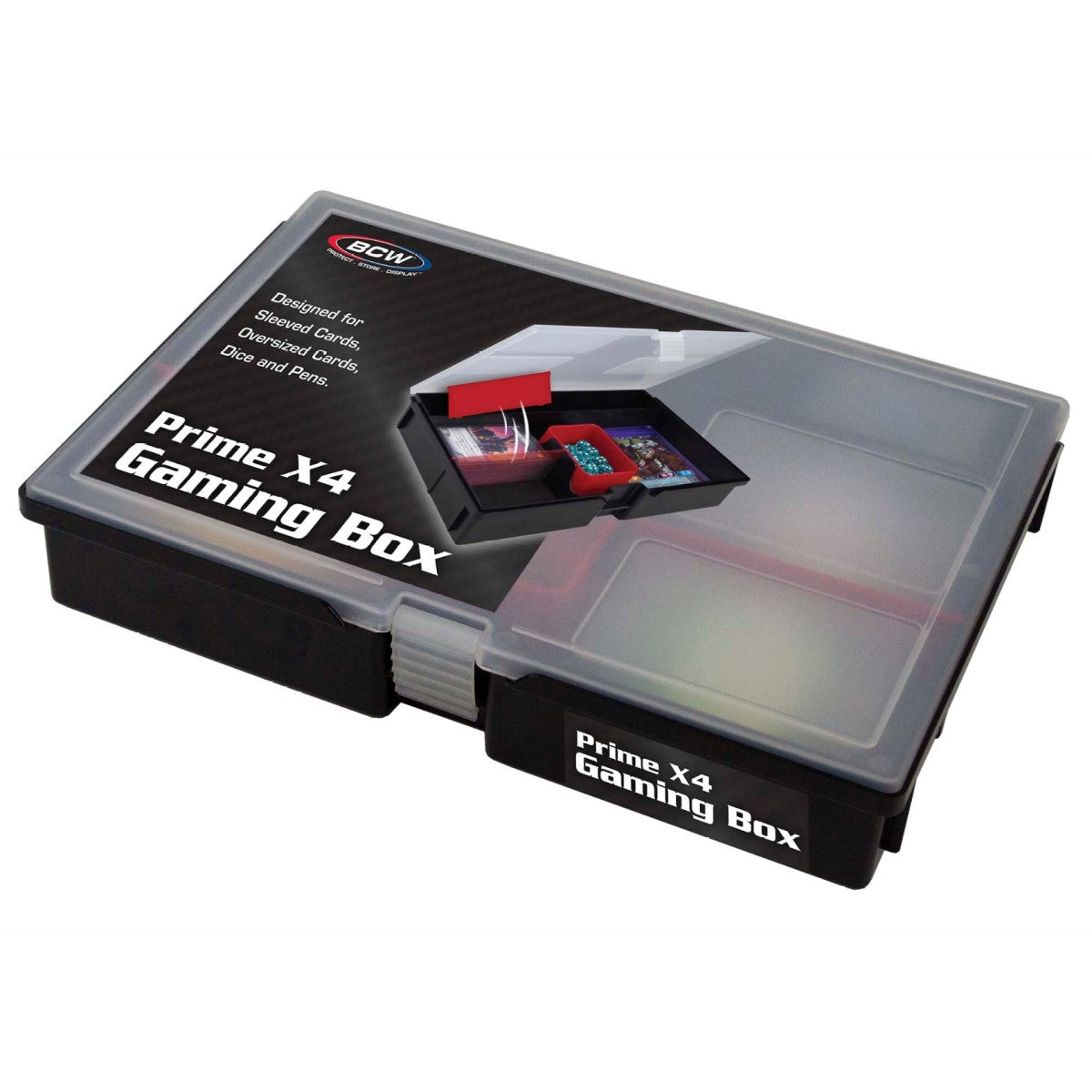 BCW Deck Case Prime-X4 Configurable card game box