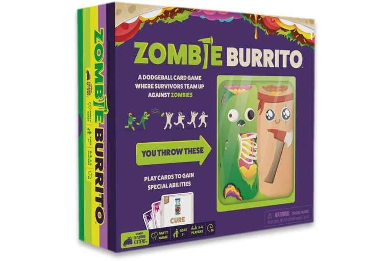 Exploding Kittens Zombie Burrito Party Game