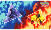 Playmat Pokémon: Armarouge and Ceruledge