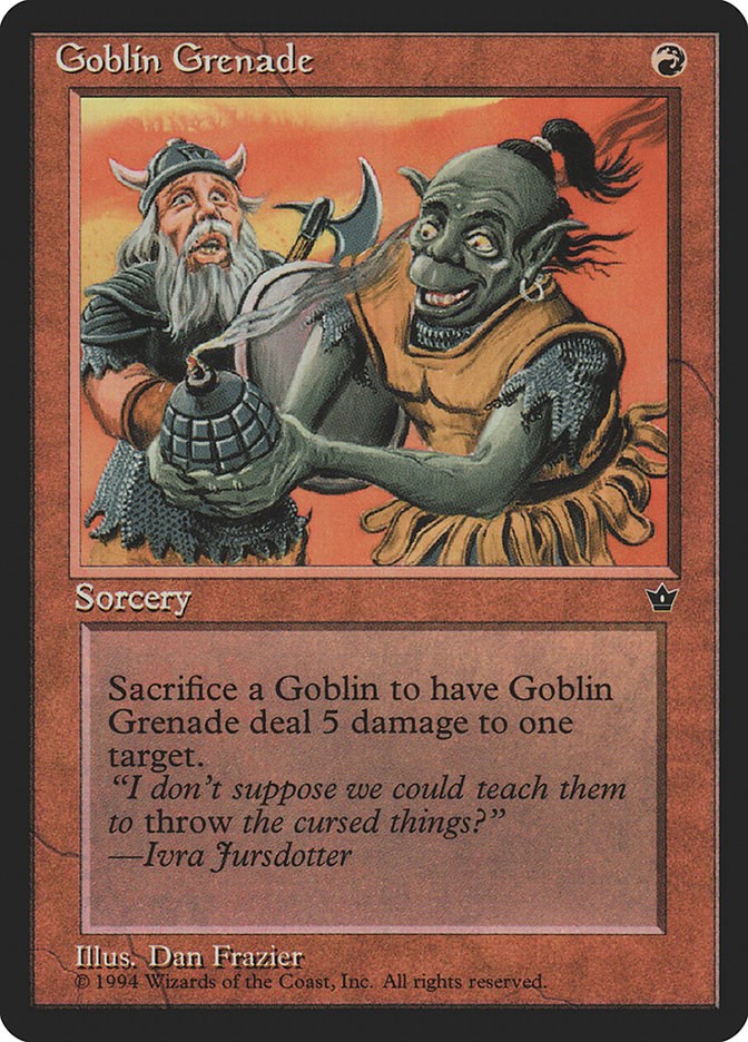Goblin Grenade (Frazier)