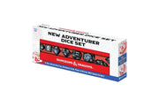 Sirius Dice D&D New Adventurer Dice Set Black Dice