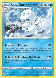 Galarian Darmanitan - 44/189 (Cracked Ice Holo)