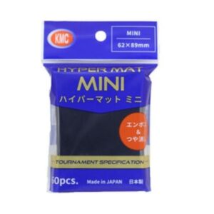 KMC: Mini Sleeves – Hyper MAT: Black