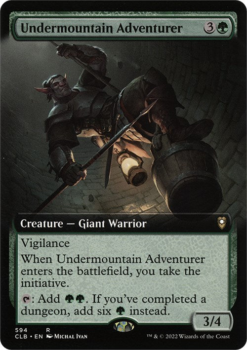Undermountain Adventurer (Extended Art)