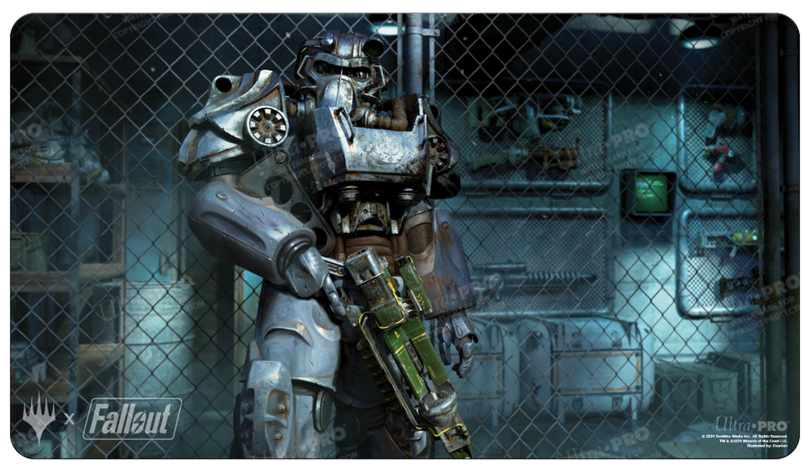Playmat Ultra Pro Fallout: Puresteel Paladin