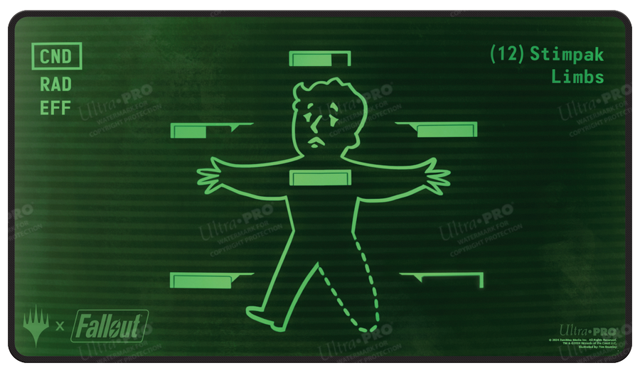 Playmat Ultra Pro Fallout - Inventory Management