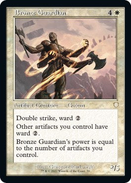 Bronze Guardian (Retro Frame)