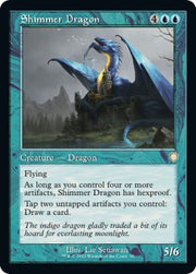 Shimmer Dragon (Retro Frame)