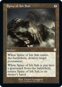 Spine of Ish Sah (Retro Frame)
