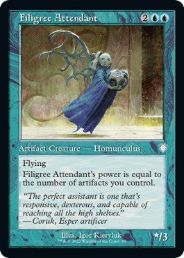 Filigree Attendant (Retro Frame)