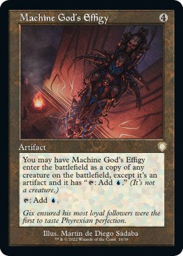 Machine God's Effigy (Retro Frame)