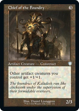 Chief of the Foundry (Retro Frame)