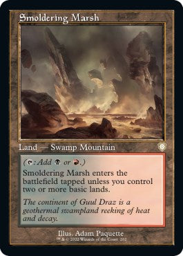 Smoldering Marsh (Retro Frame)