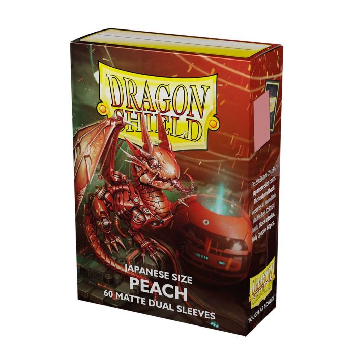 DS: Sleeves (60) Peach - Matte Dual (Japanese)