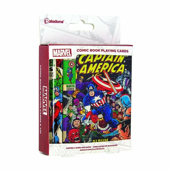 Marvel playing cards: Captain America Collection Tin