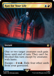 Run for Your Life (Extended Art)
