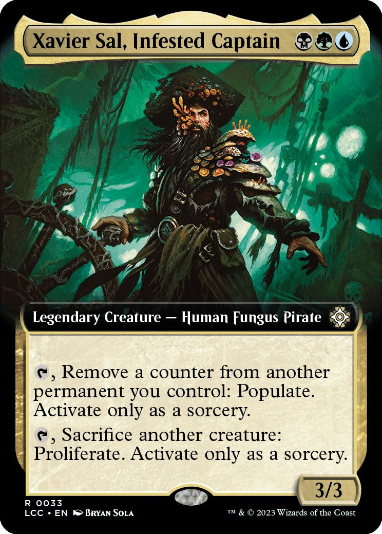 Xavier Sal, Infested Captain (Extended Art)