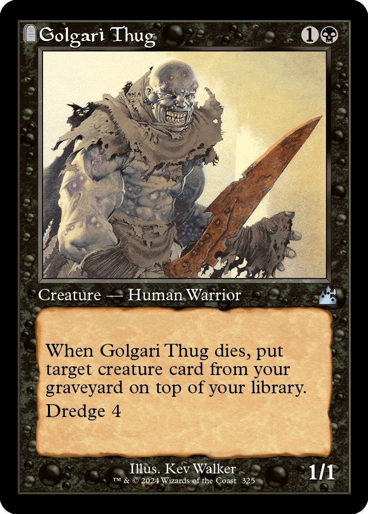 Golgari Thug (Retro Frame)