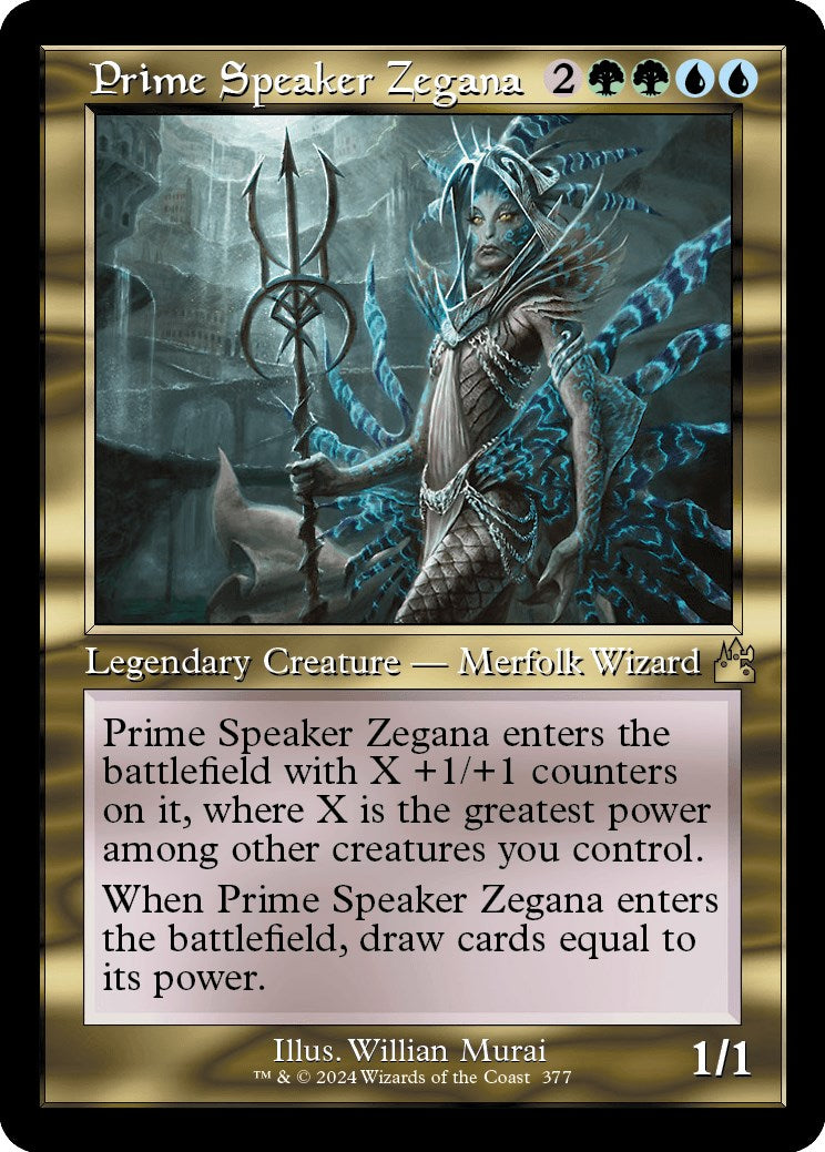 Prime Speaker Zegana (Retro Frame)