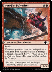 Iron-Fist Pulverizer