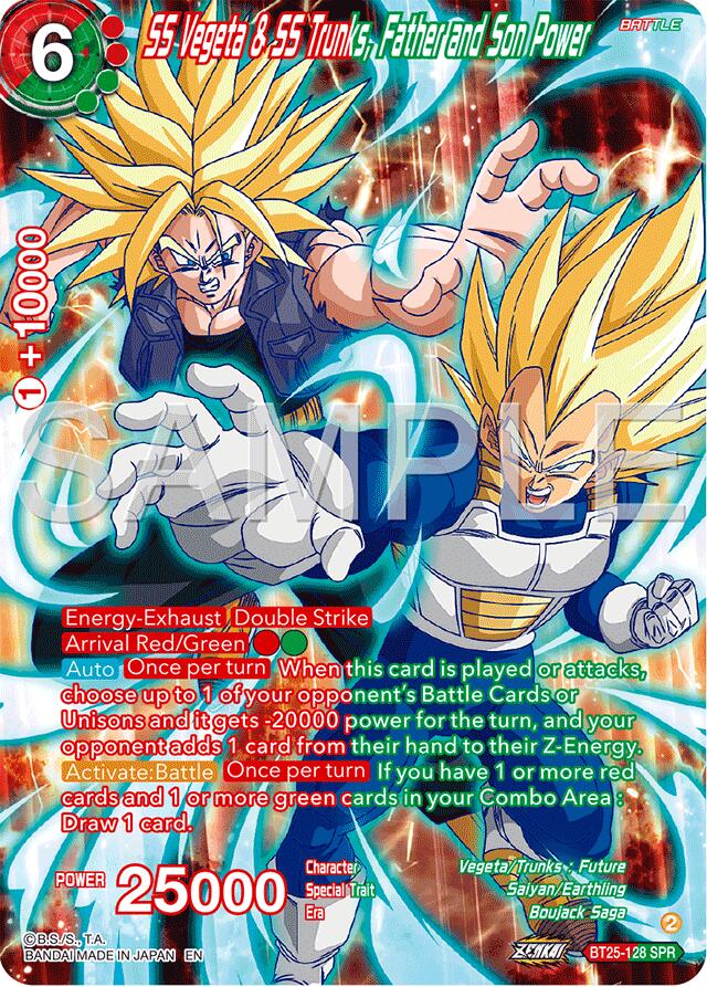 SS Vegeta & SS Trunks, Father and Son Power (SPR)