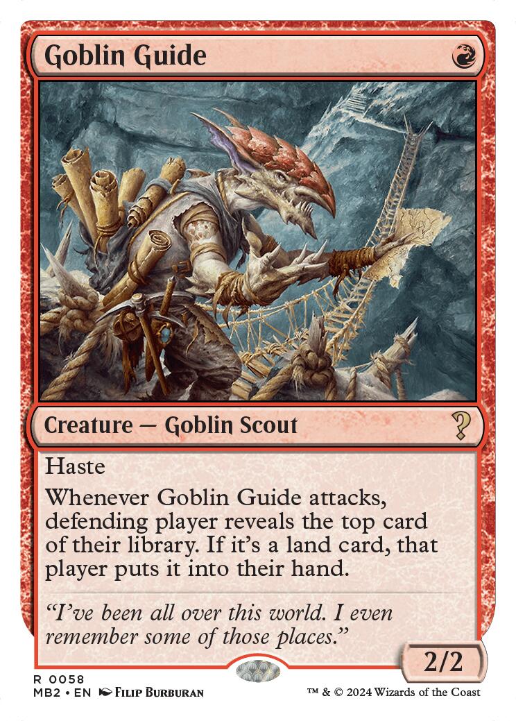 Goblin Guide (White Border)