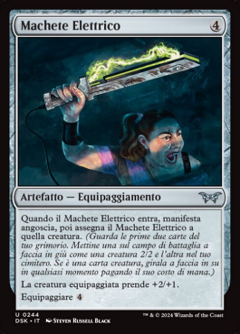 Conductive Machete