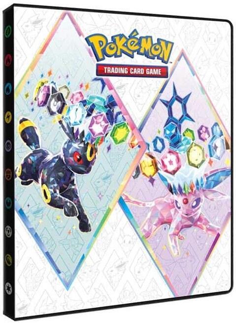 Pokemon Scarlet and Violet: Prismatic Evolutions 4-Pocket Portfolio - Ultra Pro Storage Albums (ULTRAPROST)