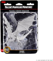 D&D Nolzur's Marvelous: Unpainted Miniatures - Young Green Dragon