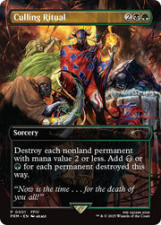Culling Ritual
