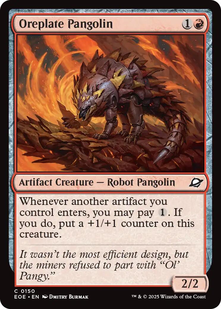 Oreplate Pangolin