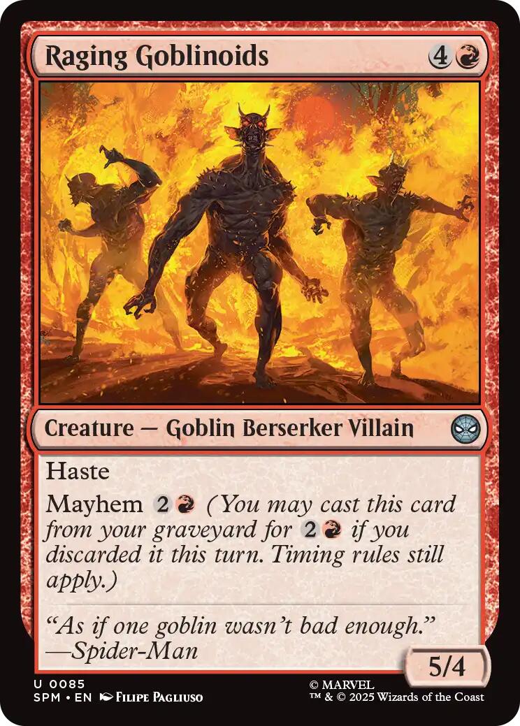 Raging Goblinoids