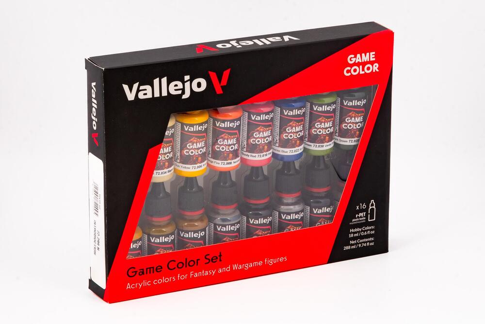 Vallejo – Game Color – Introduction 16 Color Set