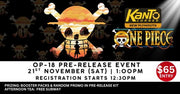 21/11/26 12.30pm OP-18 Pre-release Event (New Plymouth)