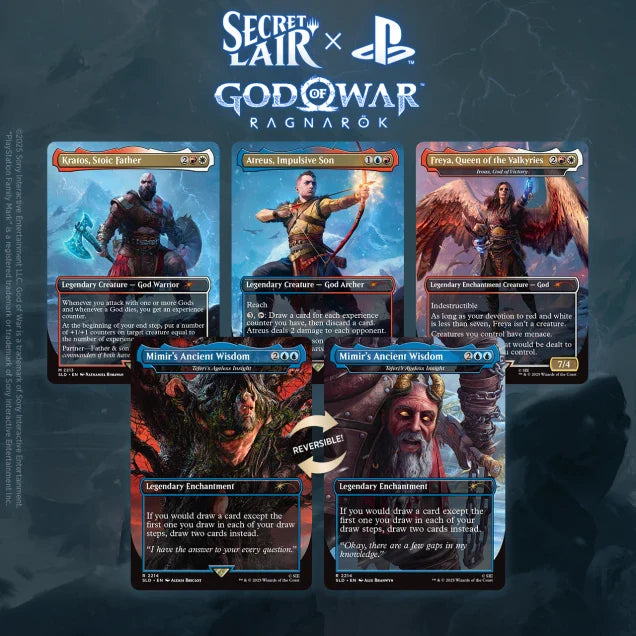 Magic The Gathering: Secret Lair - God of War: Norse