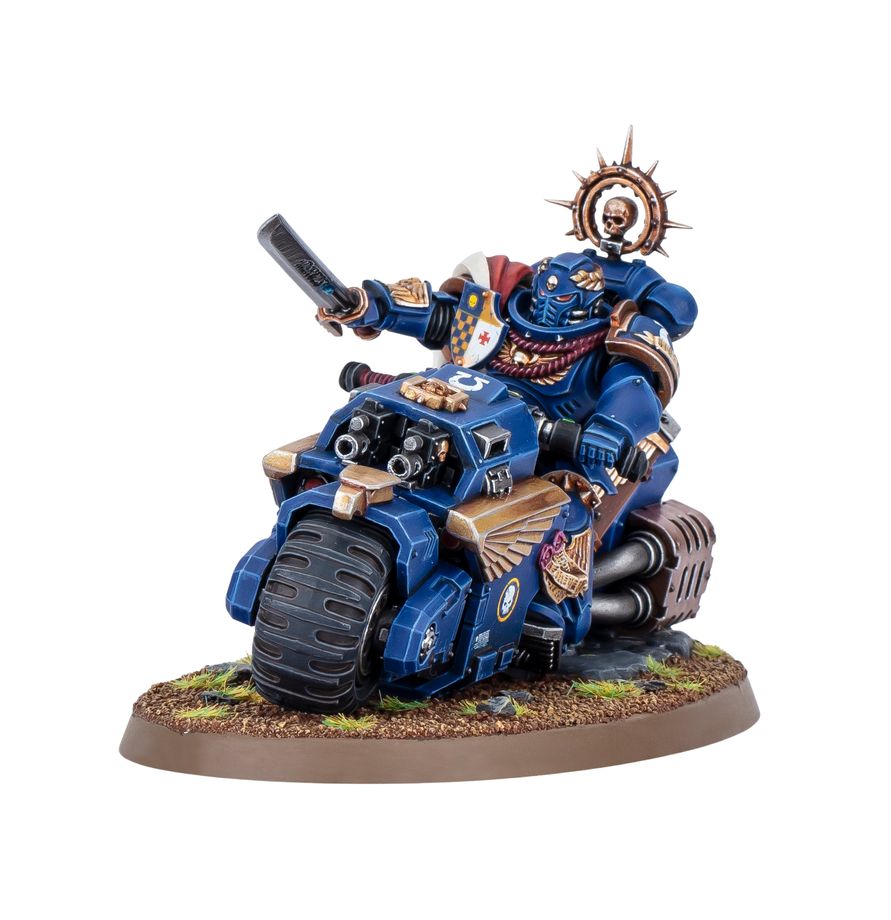 Warhammer 40,00 - Space Marines: Captain On Bike