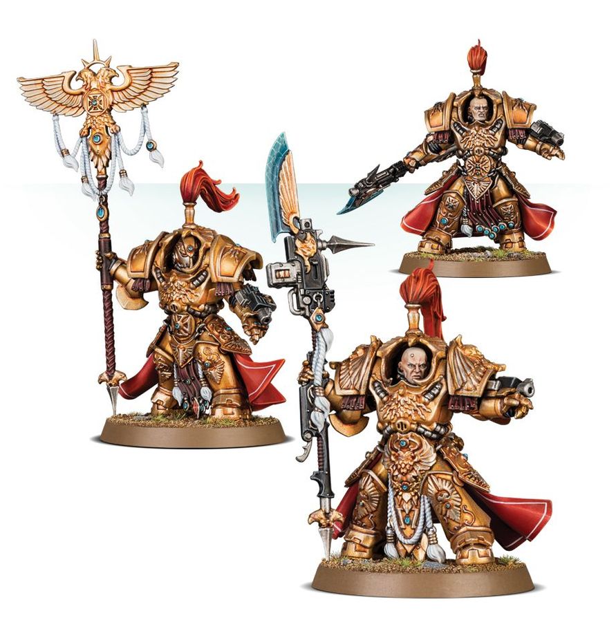 Warhammer 40,000: Custodes : Allarus Custodians