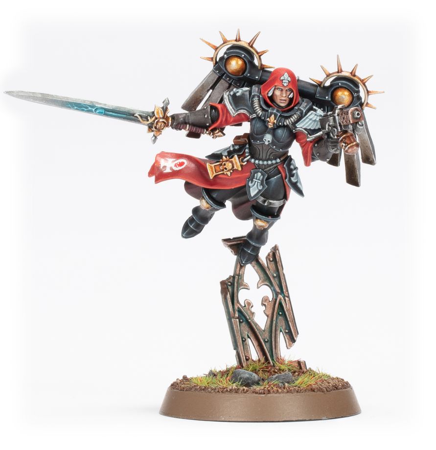 Warhammer 40,000: Adepta Sororitas: Canoness With Jump Pack