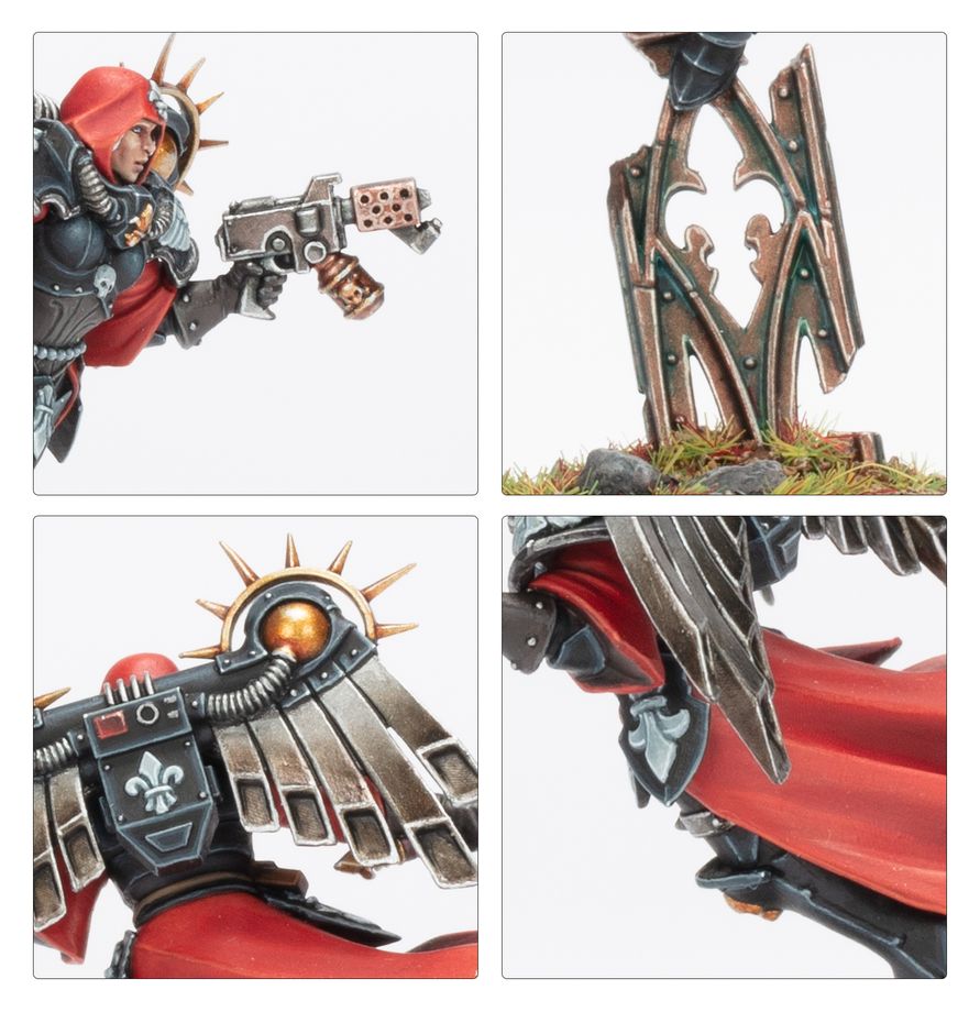 Warhammer 40,000: Adepta Sororitas: Canoness With Jump Pack